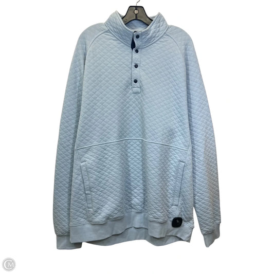 Sweatshirt Collar By Lands End In Blue, Size: Xxl