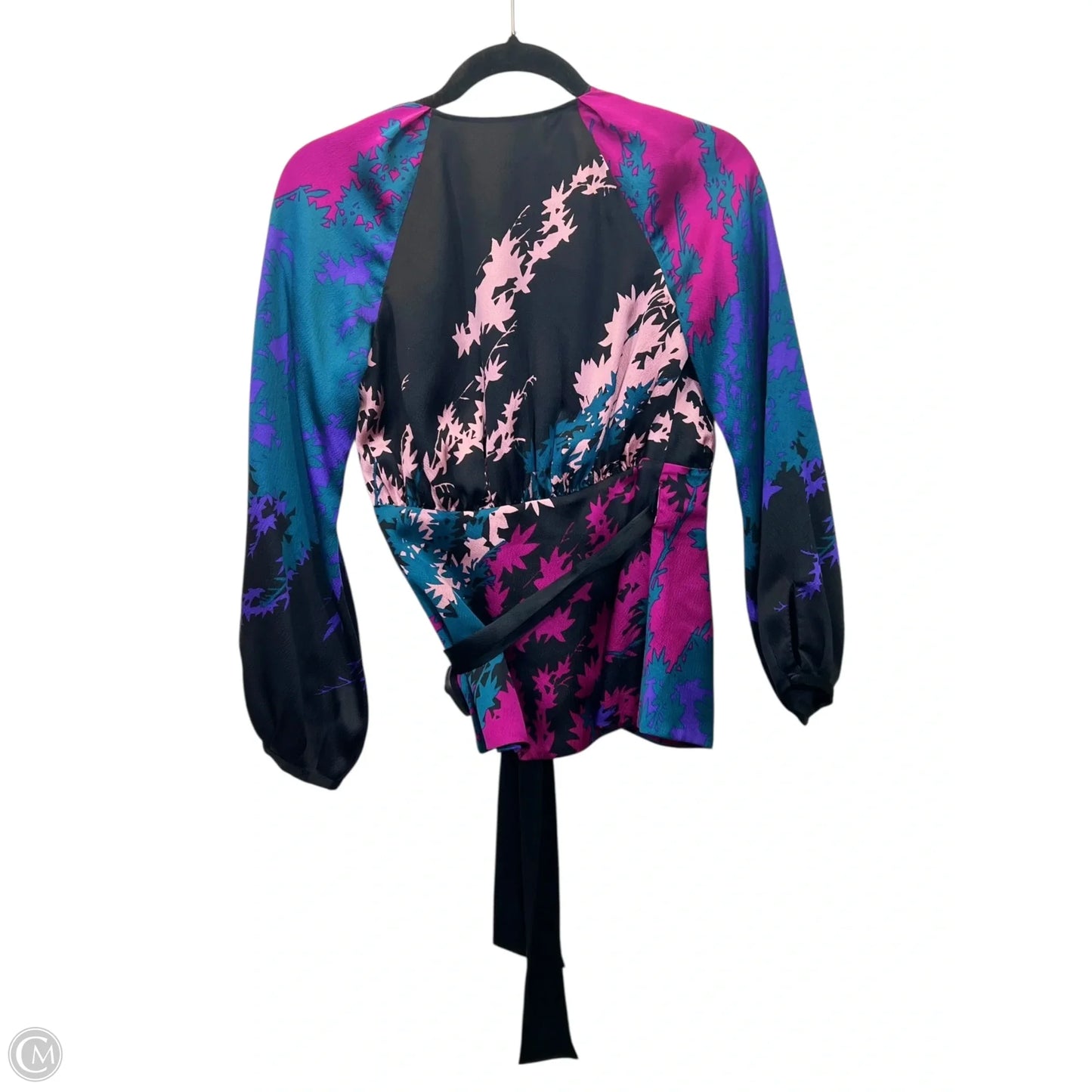 Top Long Sleeve Designer By Diane Von Furstenberg In Multi-colored, Size: Xs