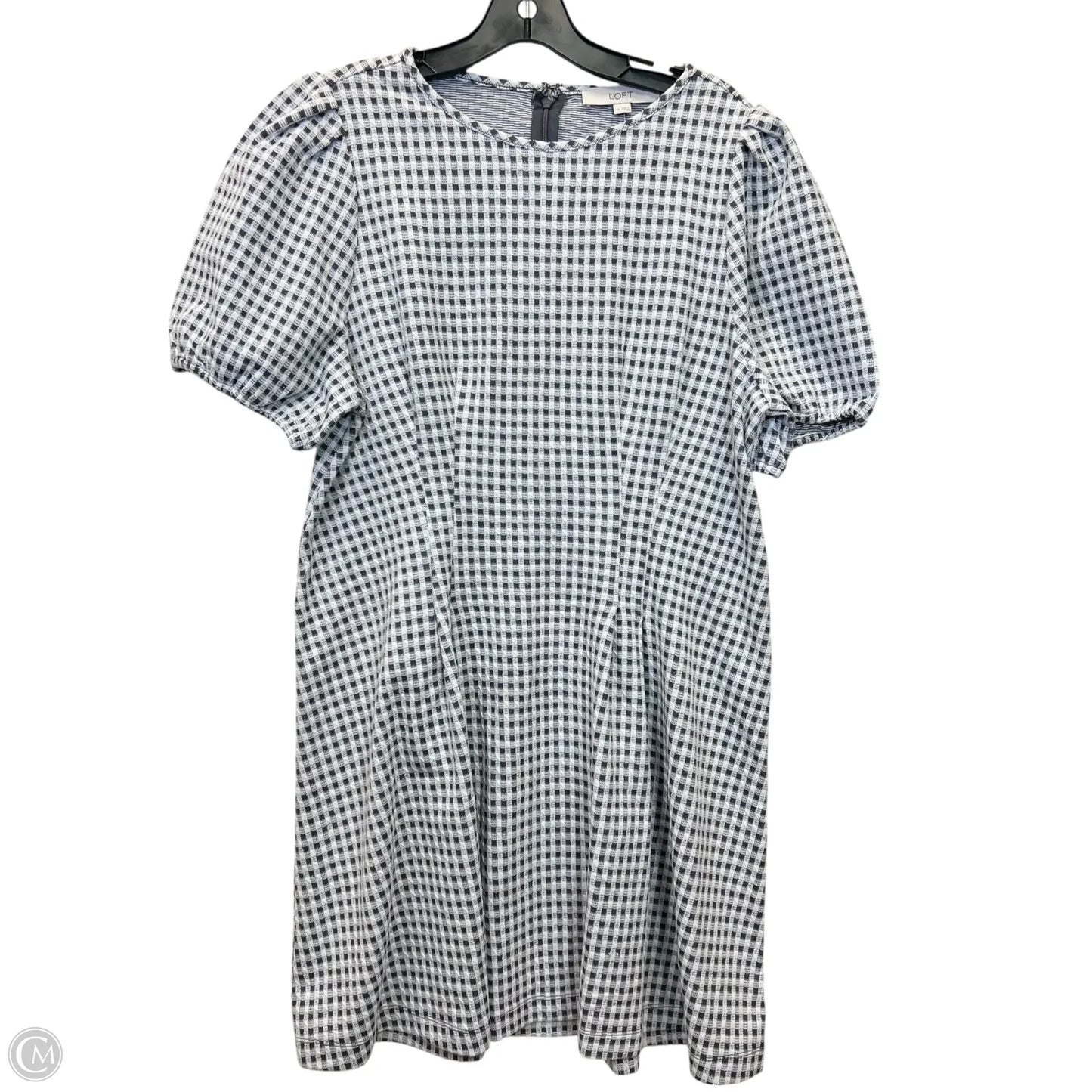 Dress Casual Midi By Loft In Grey, Size: Xl