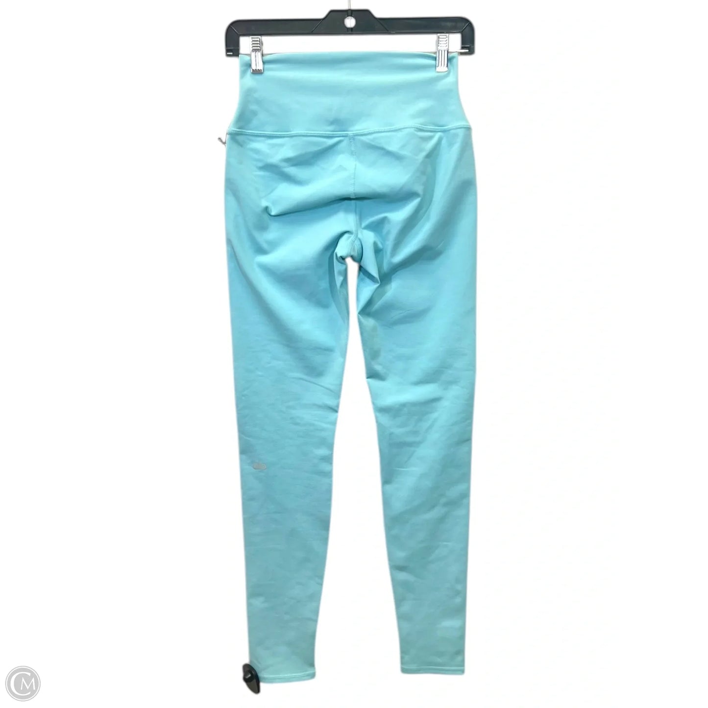 Athletic Leggings By Alo In Blue, Size: M