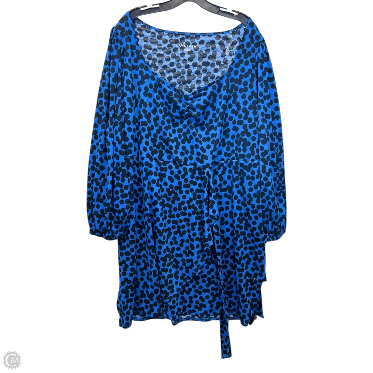 Dress Casual Midi By Ava & Viv In Animal Print, Size: 2x