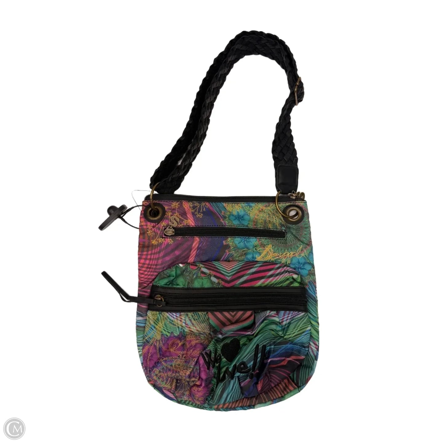Handbag Designer By Desigual, Size: Small