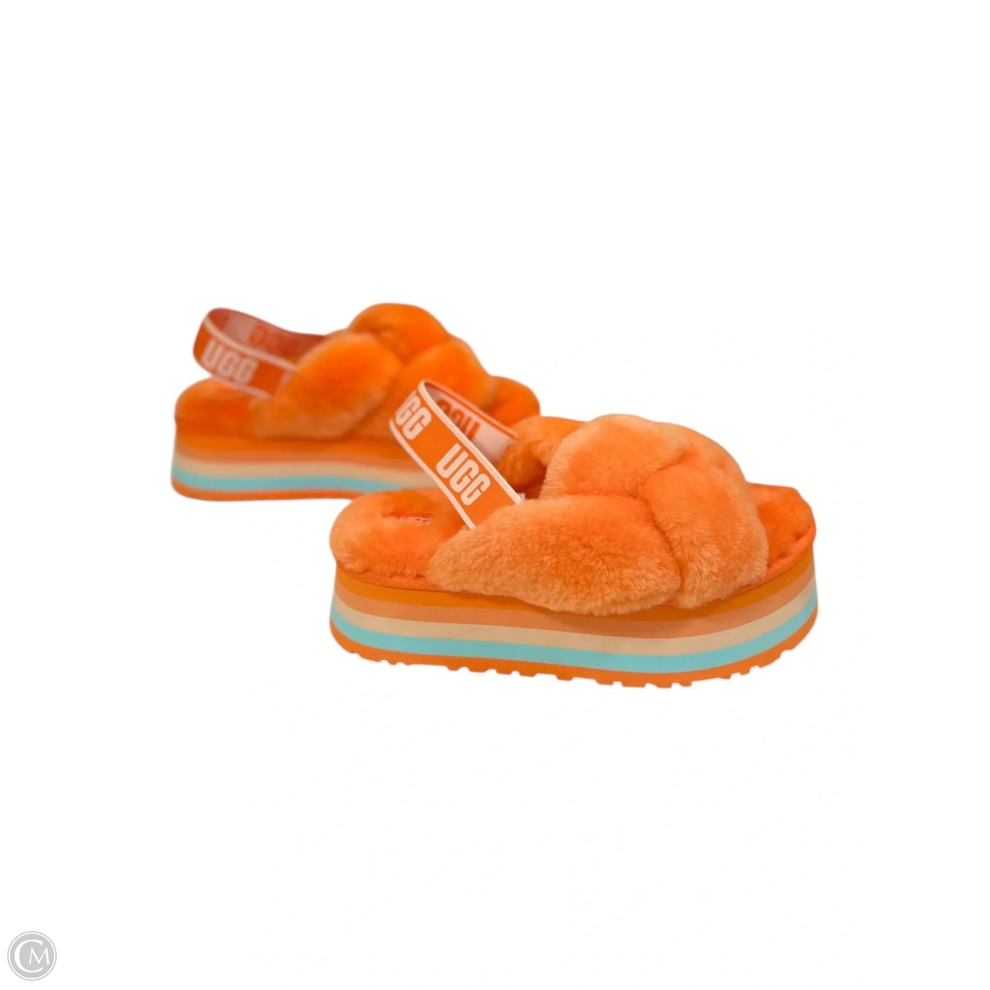 Shoes Heels Platform By Ugg In Orange, Size: 9