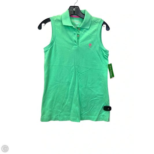 Top Sleeveless By Lilly Pulitzer In Green, Size: Xs