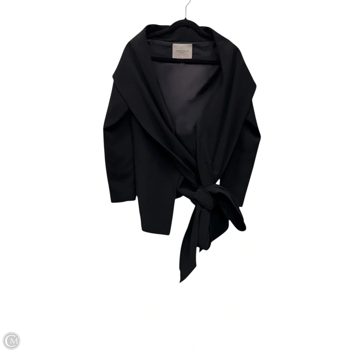 Jacket Designer By Lafayette 148 In Black, Size: S