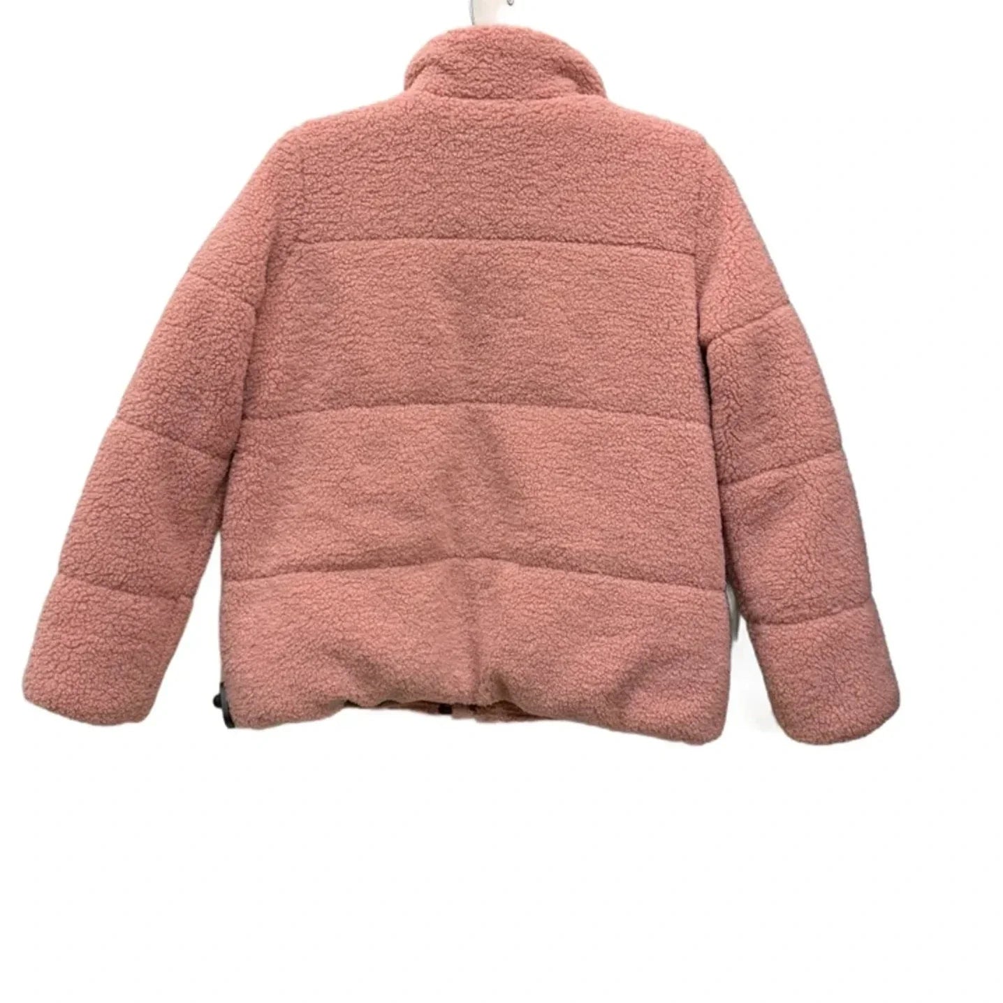 Jacket Faux Fur & Sherpa By Zero Xposure In Dusty Pink, Size: Xl