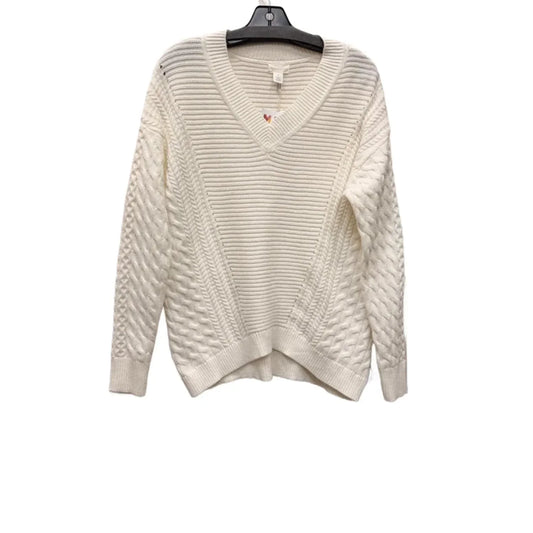 Sweater By Caslon In White, Size: S