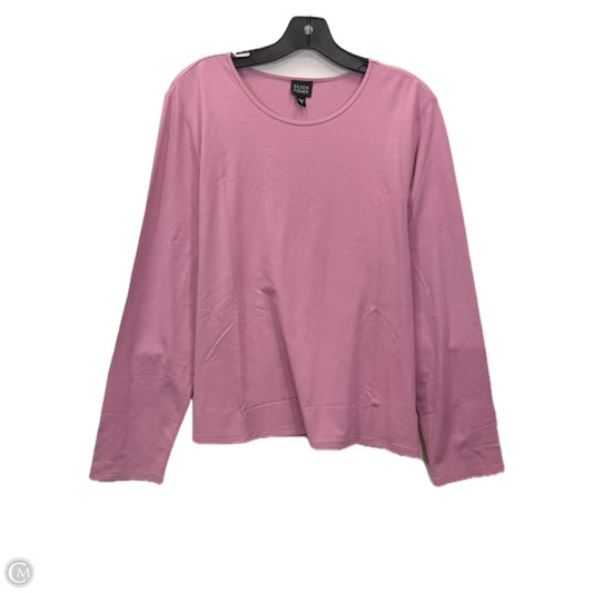 Top Long Sleeve Designer By Eileen Fisher In Mauve, Size: Xl