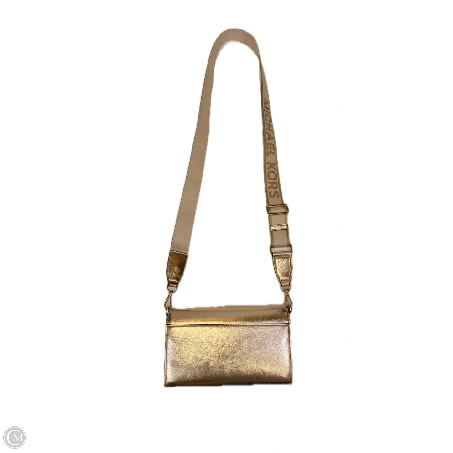 Crossbody Leather By Michael Kors, Size: Medium