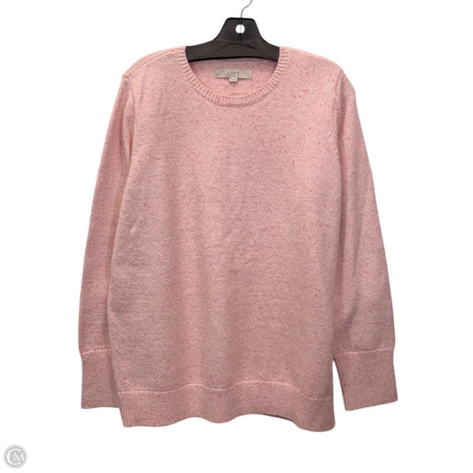 Sweater By Loft In Pink, Size: Xxl