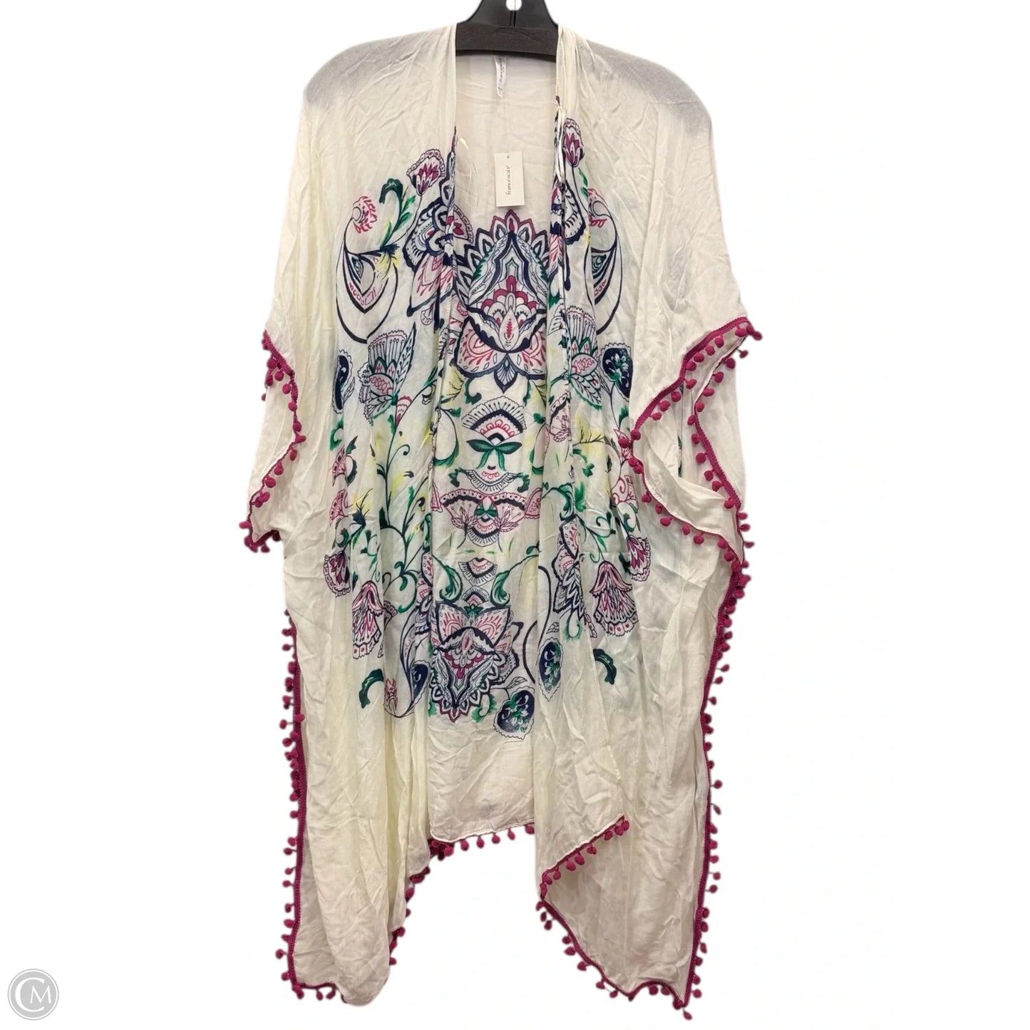 Swimwear Cover-up By Francesca's In Cream, Size: Osfm