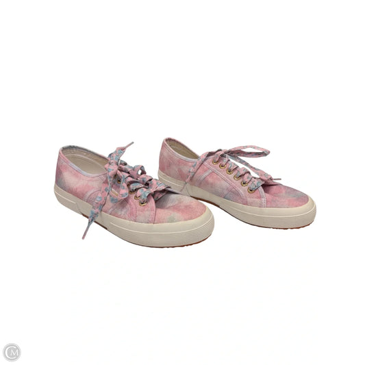 Shoes Sneakers By Loveshackfancy In Tie Dye Print, Size: 9.5