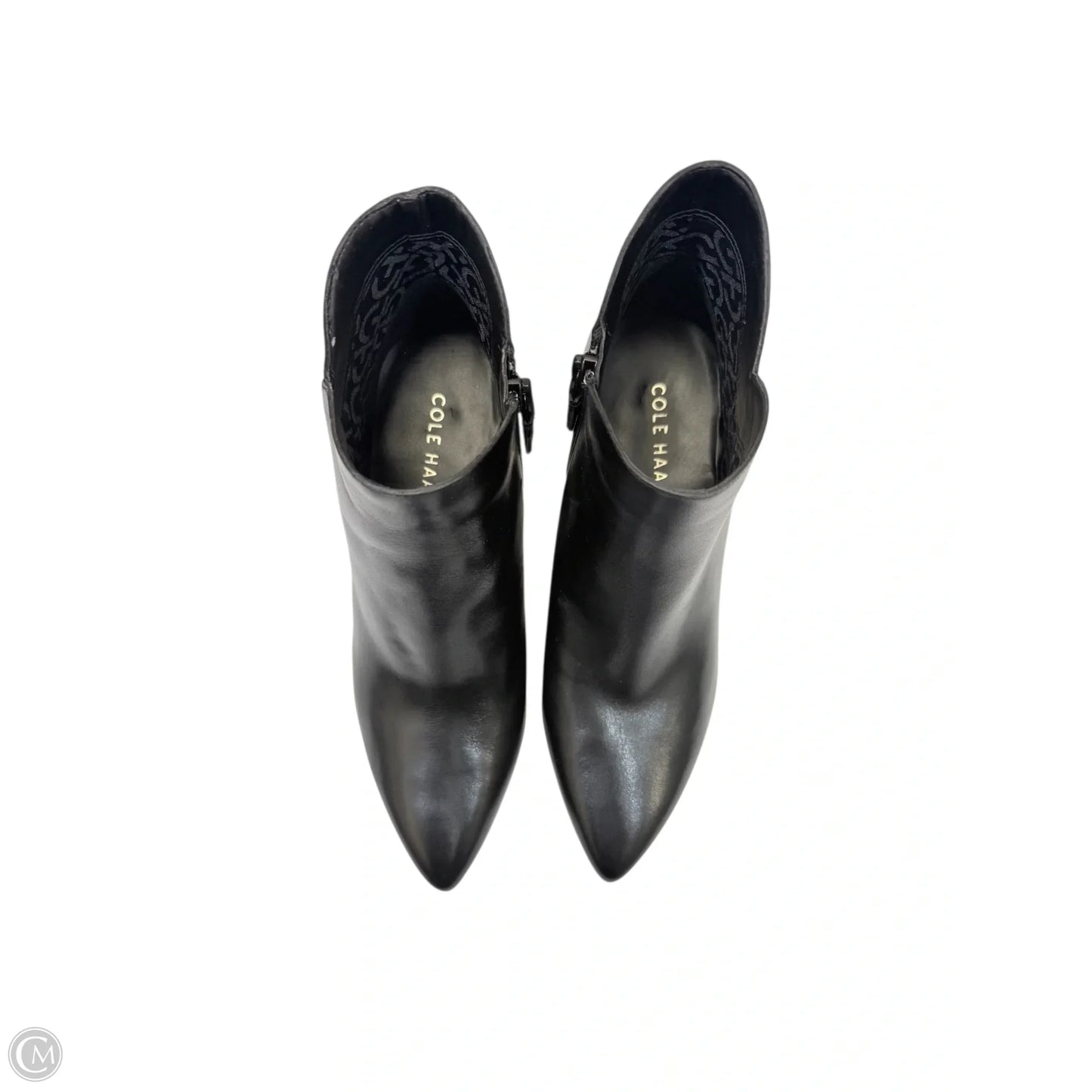 Boots Ankle Heels By Cole-haan In Black, Size: 6.5