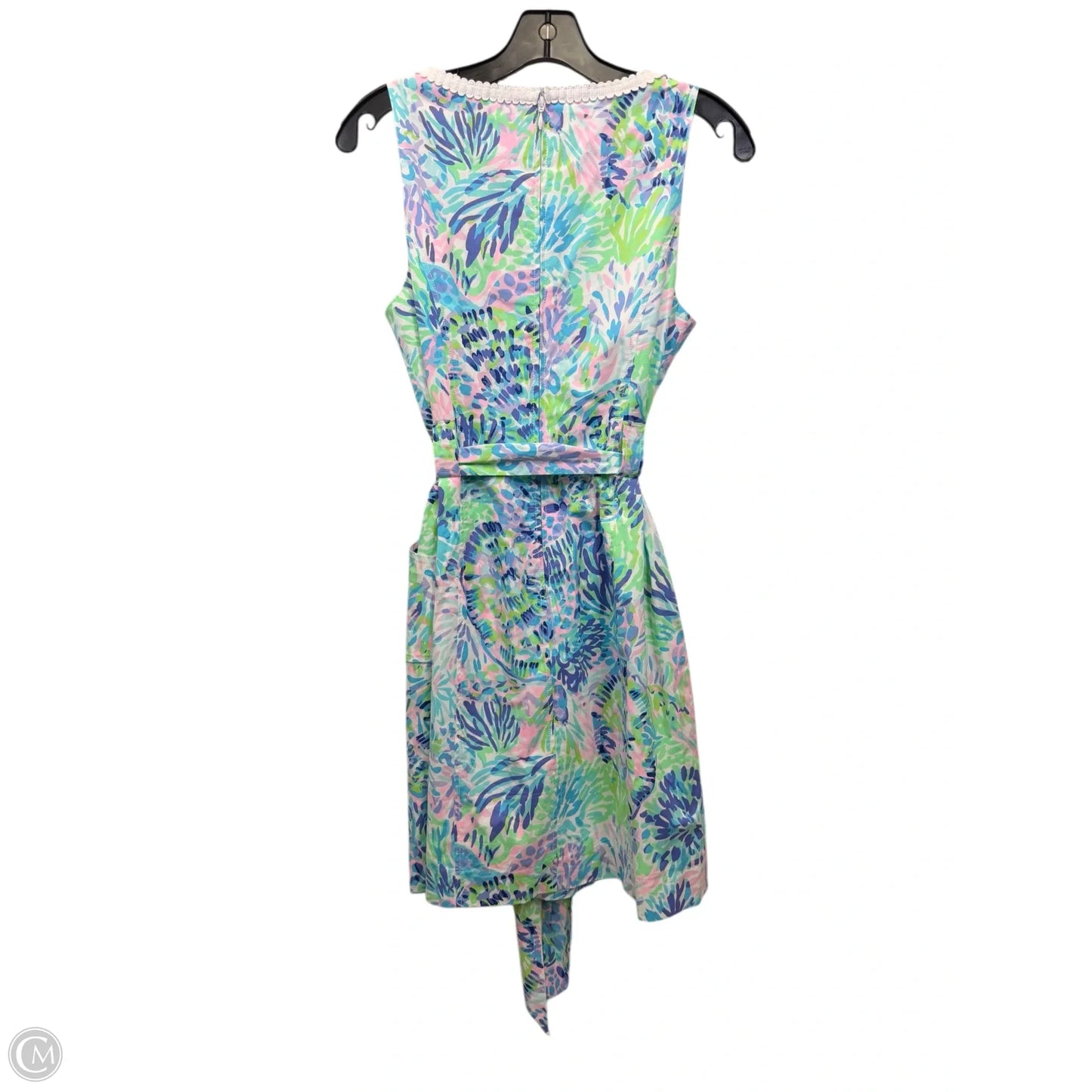 Dress Designer By Lilly Pulitzer In Blue & Purple, Size: Xs
