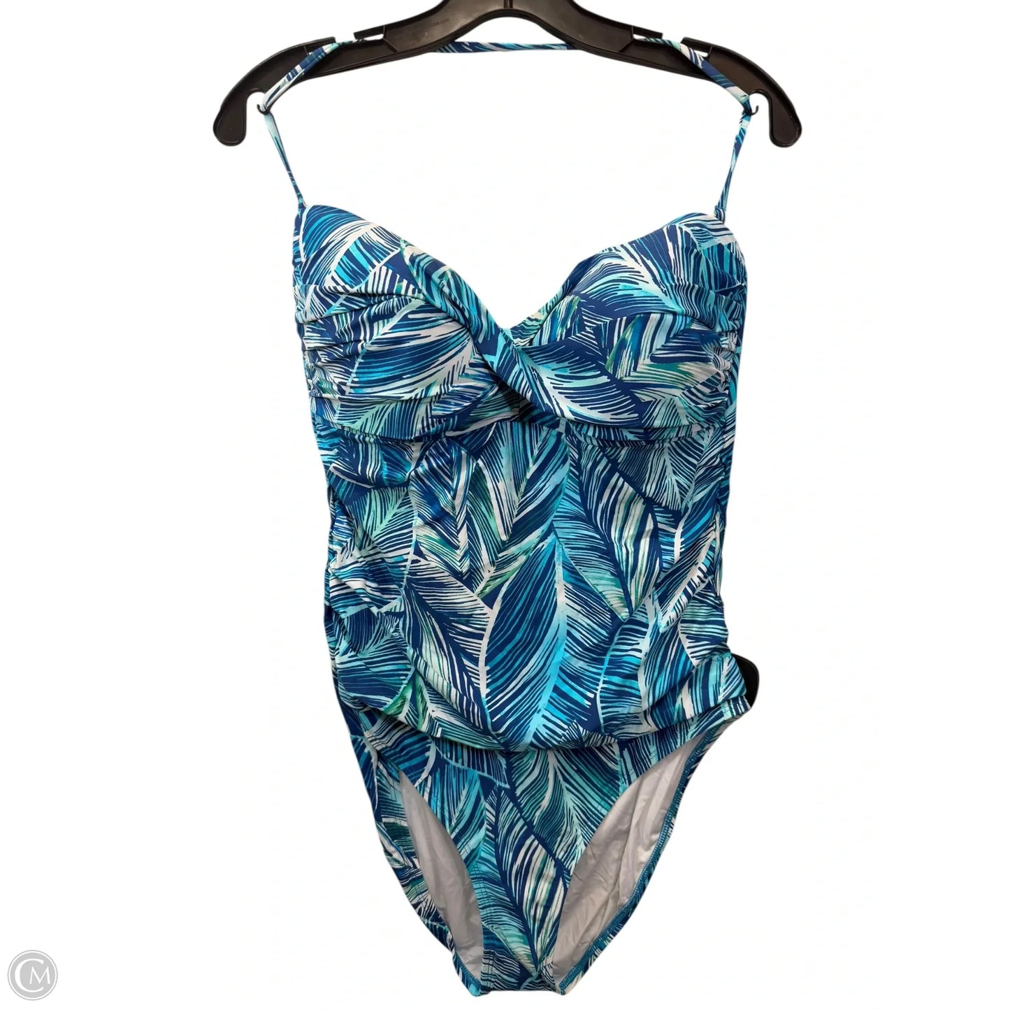Swimsuit By La Blanca In Blue & Green, Size: Xl