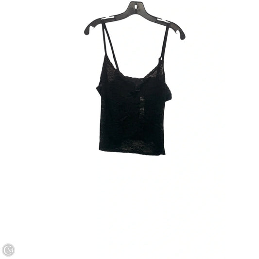 Top Sleeveless By Pink In Black, Size: Xl