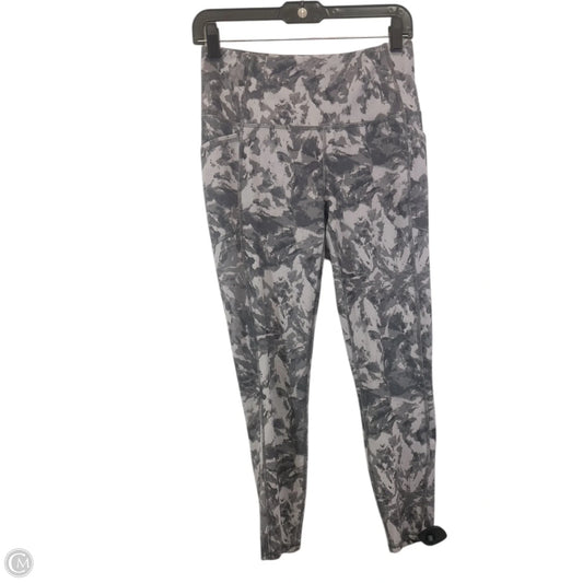 Athletic Leggings By Rbx In Grey, Size: M