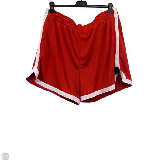 Shorts By Abercrombie And Fitch In Red & White, Size: Xl
