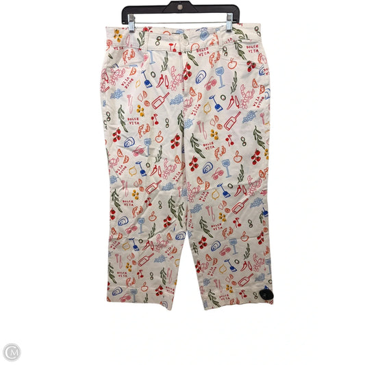 Jeans Wide Leg By Bagatelle In Multi-colored, Size: 1x