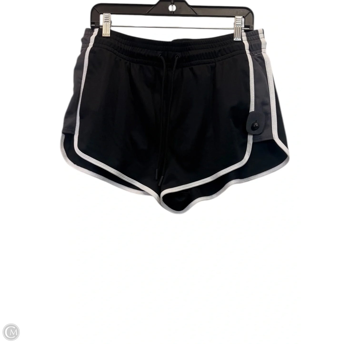 Athletic Shorts By Athletica In Black & White, Size: L
