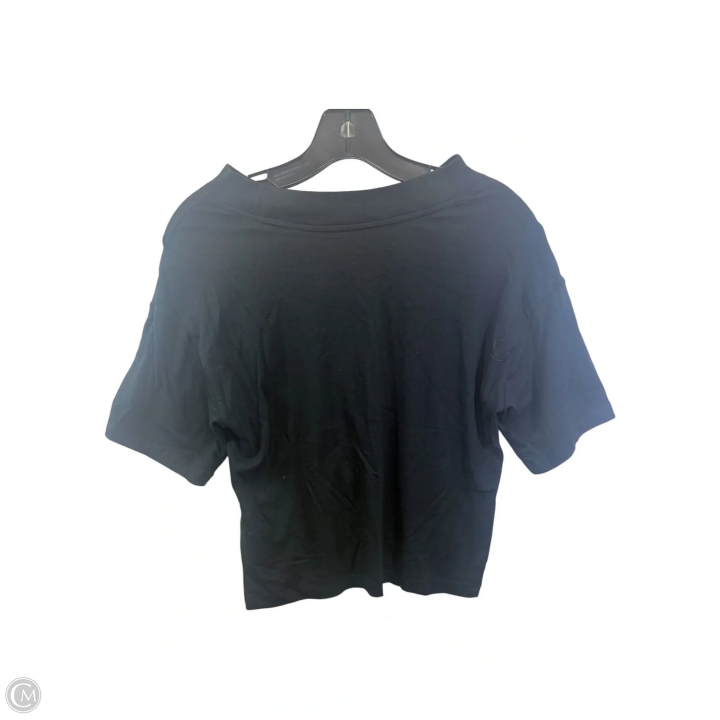 Athletic Top Short Sleeve By The North Face In Black & White, Size: Xs