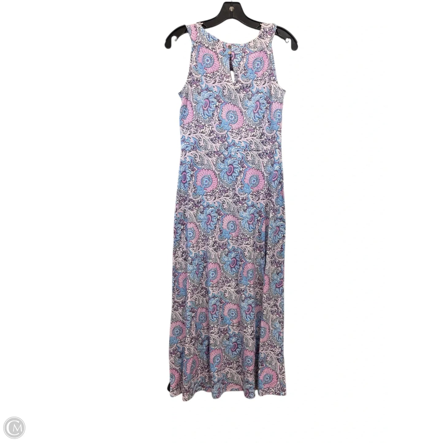 Dress Casual Maxi By Talbots In Blue & Purple, Size: Sp