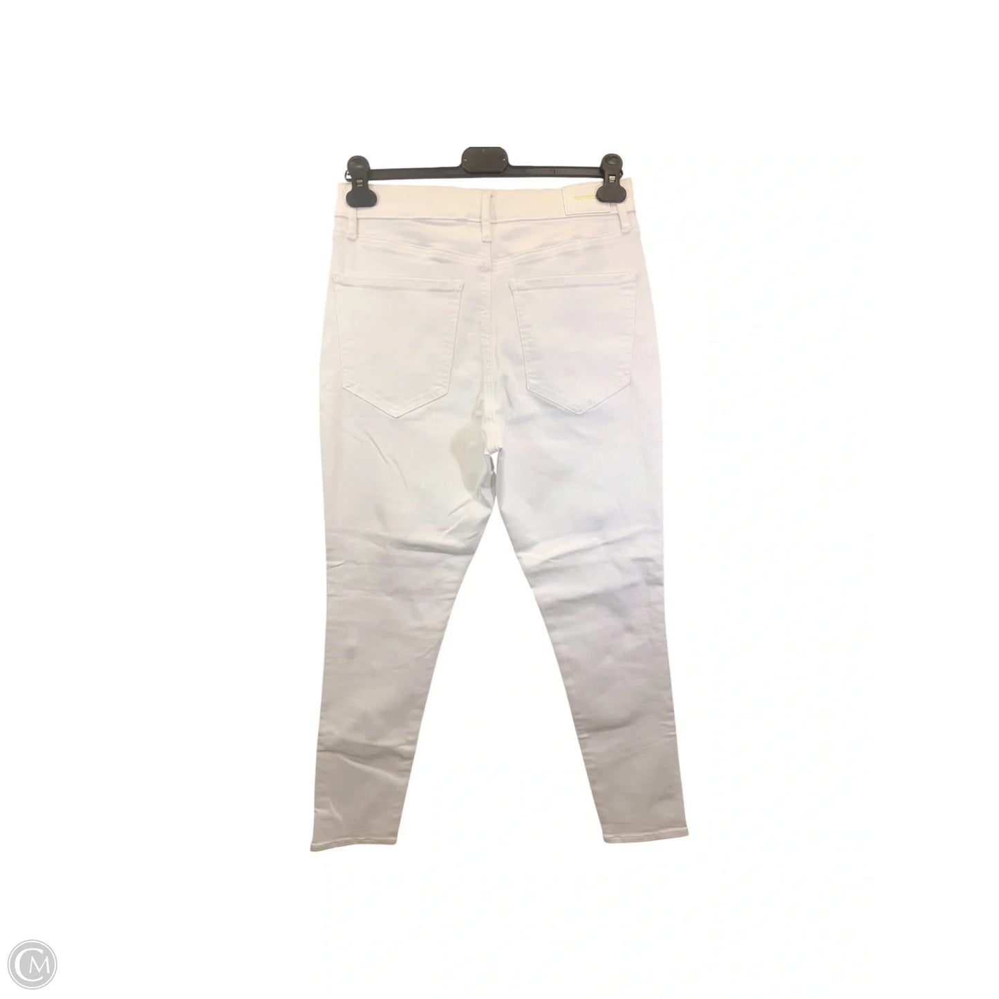 Jeans Skinny By Express In White, Size: 10