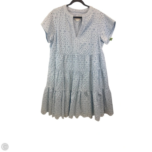Dress Casual Midi By Maeve In Blue, Size: 1x