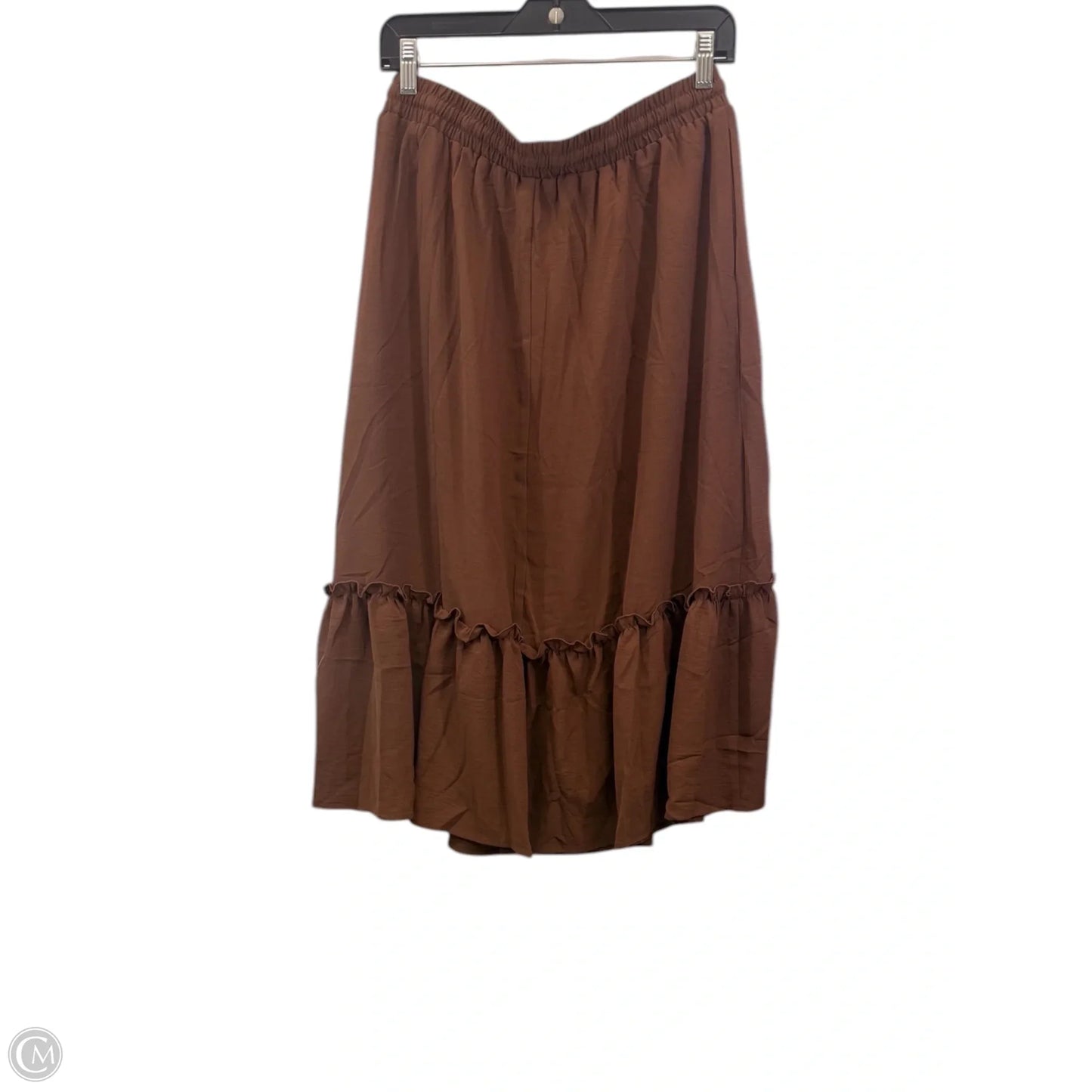 Skirt Maxi By Witsmile In Brown, Size: L