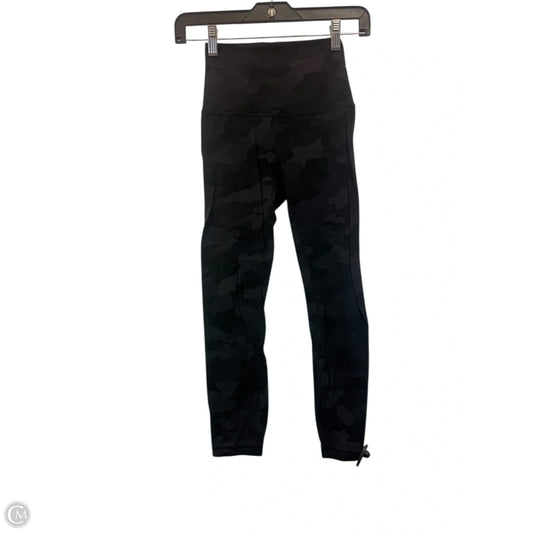 Athletic Leggings By Lululemon In Camouflage Print, Size: 2