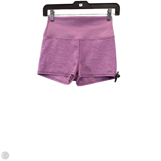 Athletic Shorts By Alo In Purple, Size: S