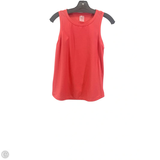 Athletic Tank Top By Calia In Orange, Size: S