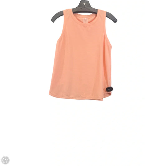 Athletic Tank Top By Calia In Peach, Size: S