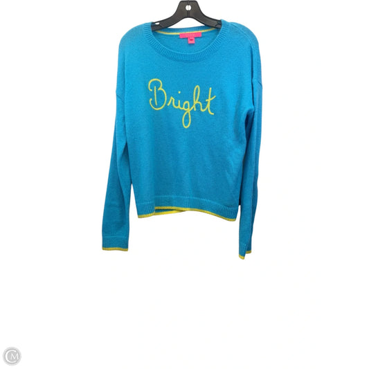 Sweater Designer By Lilly Pulitzer In Blue & Green, Size: M