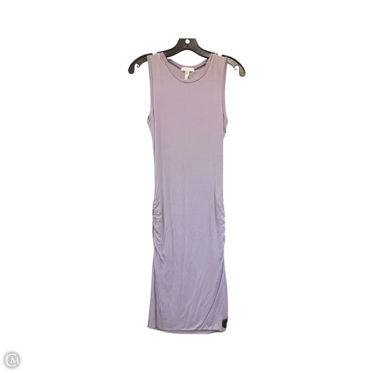 Dress Casual Midi By Leith In Purple, Size: Xxs
