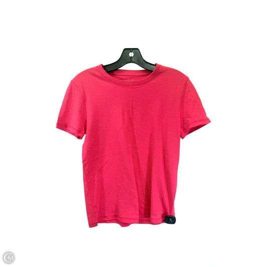 Top Short Sleeve Basic By J. Crew In Pink, Size: Xs