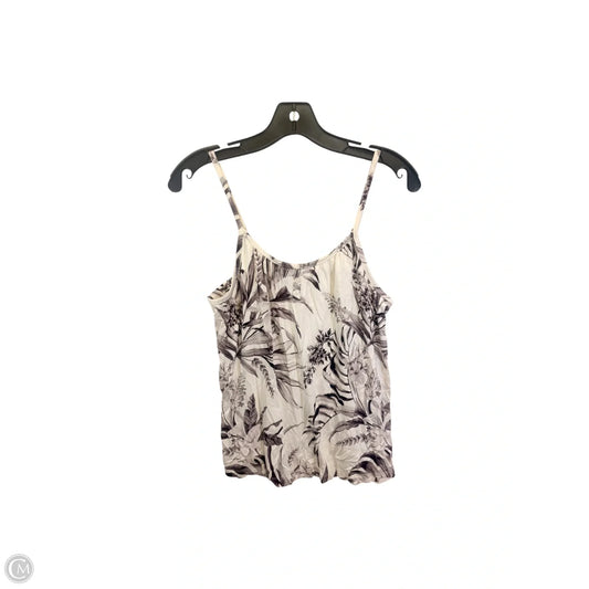 Tank Top By Soma In Black & Cream, Size: S