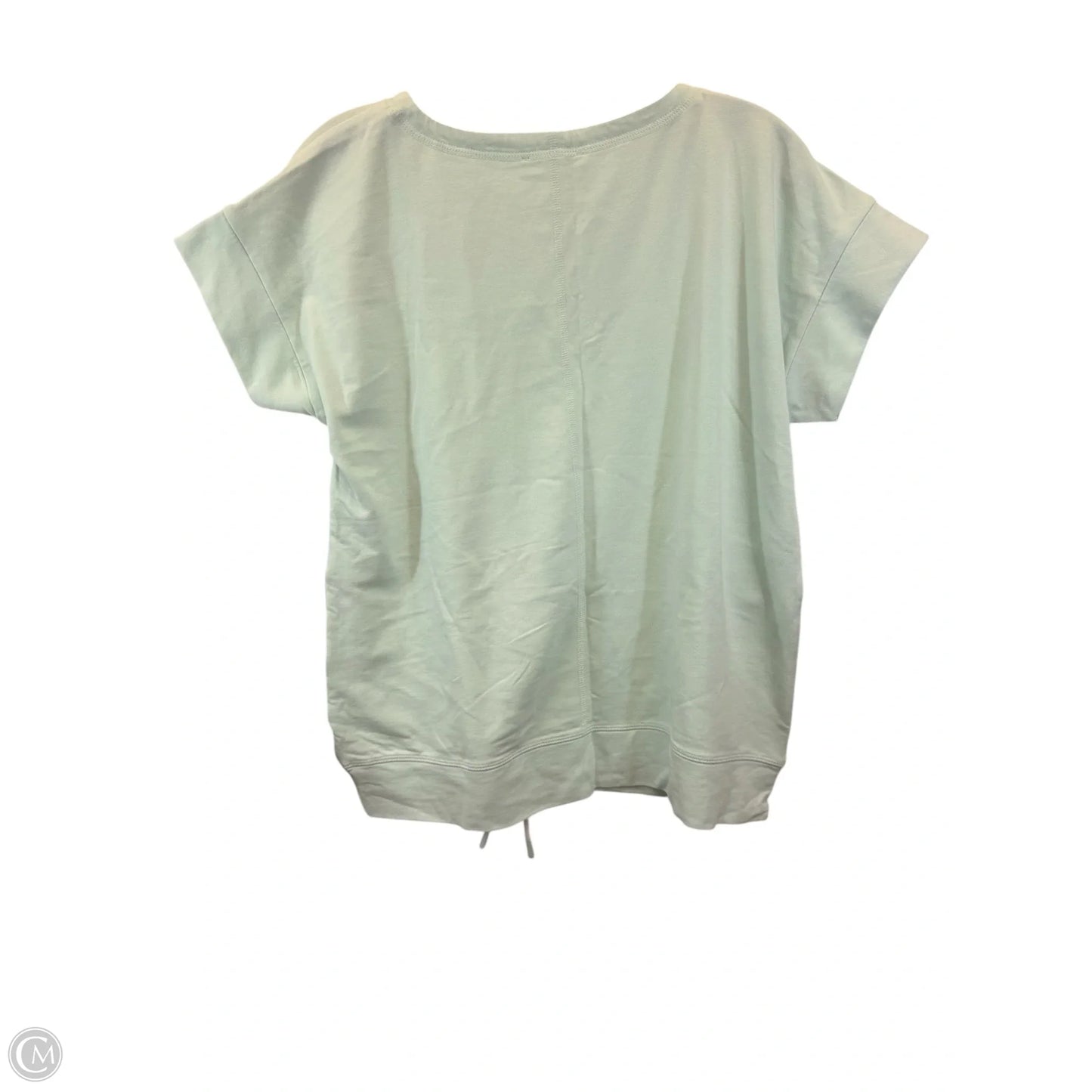 Top Short Sleeve By Talbots In Green, Size: Mp