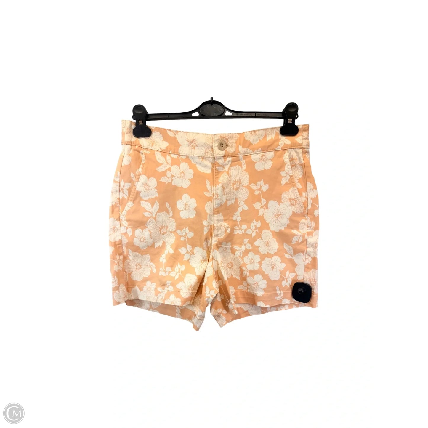 Shorts By Jachs Girlfirend In Orange & White, Size: M