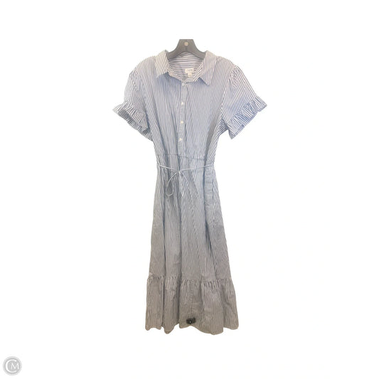 Dress Casual Maxi By J. Crew In Striped Pattern, Size: Xl