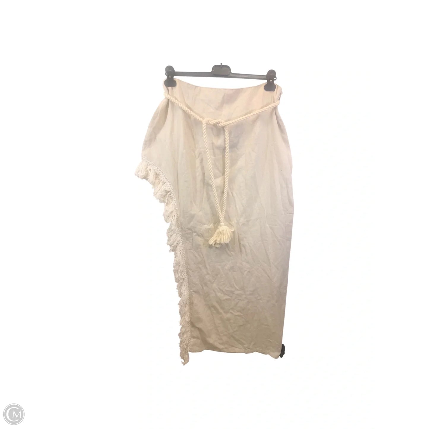 Skirt Maxi By Pretty Little Thing In Tan, Size: L