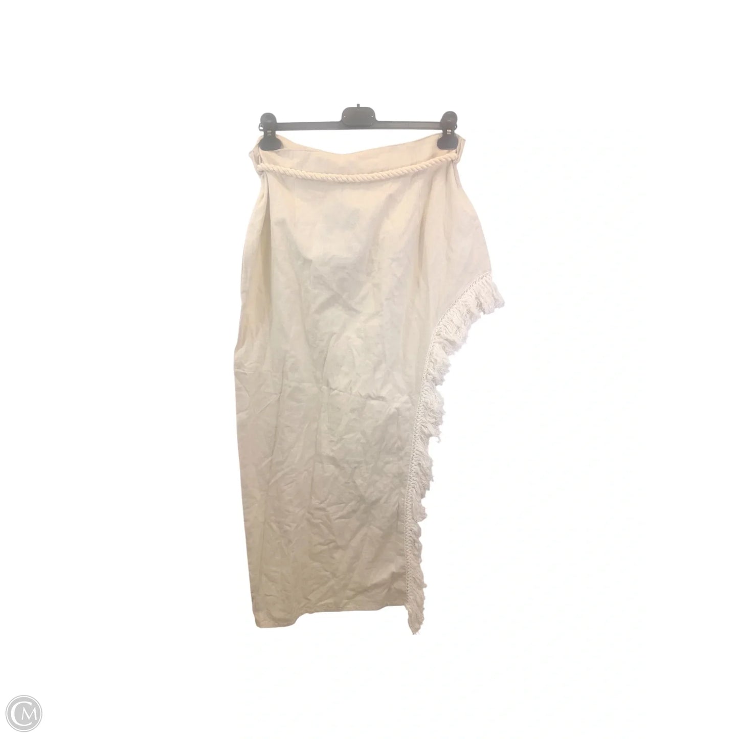 Skirt Maxi By Pretty Little Thing In Tan, Size: L