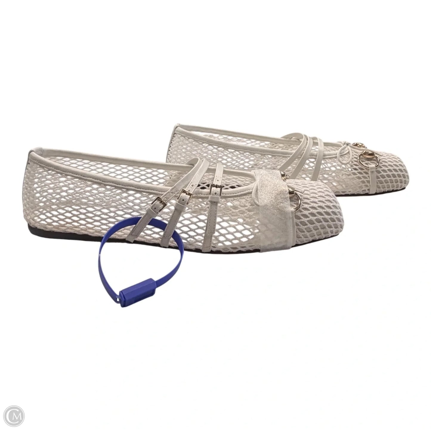 Shoes Luxury Designer By Gucci In White, Size: 9