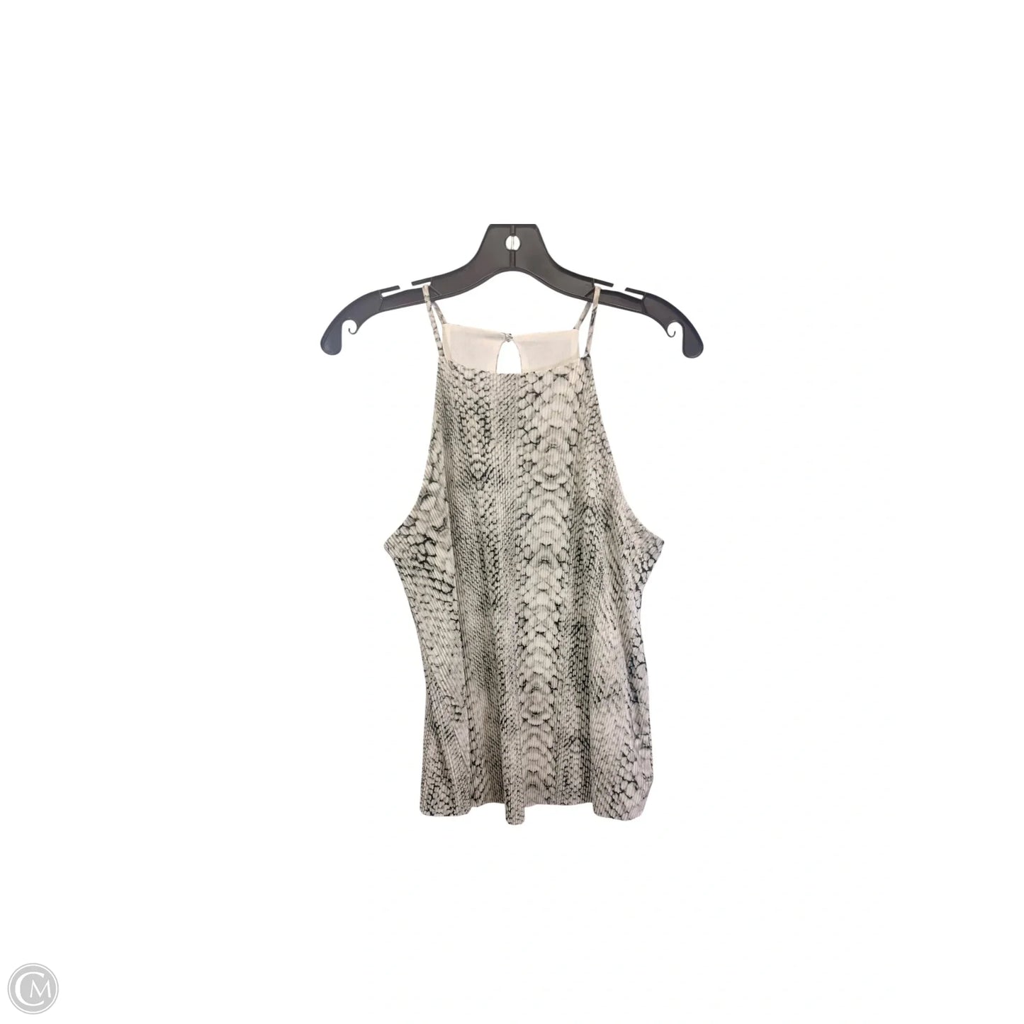Top Sleeveless By Allison Joy In Snakeskin Print, Size: S