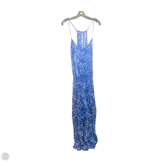 Jumpsuit Designer By Lilly Pulitzer In Blue & White, Size: Xl