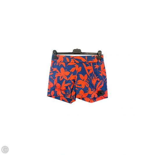 Shorts By J. Crew In Blue & Orange, Size: Xxs