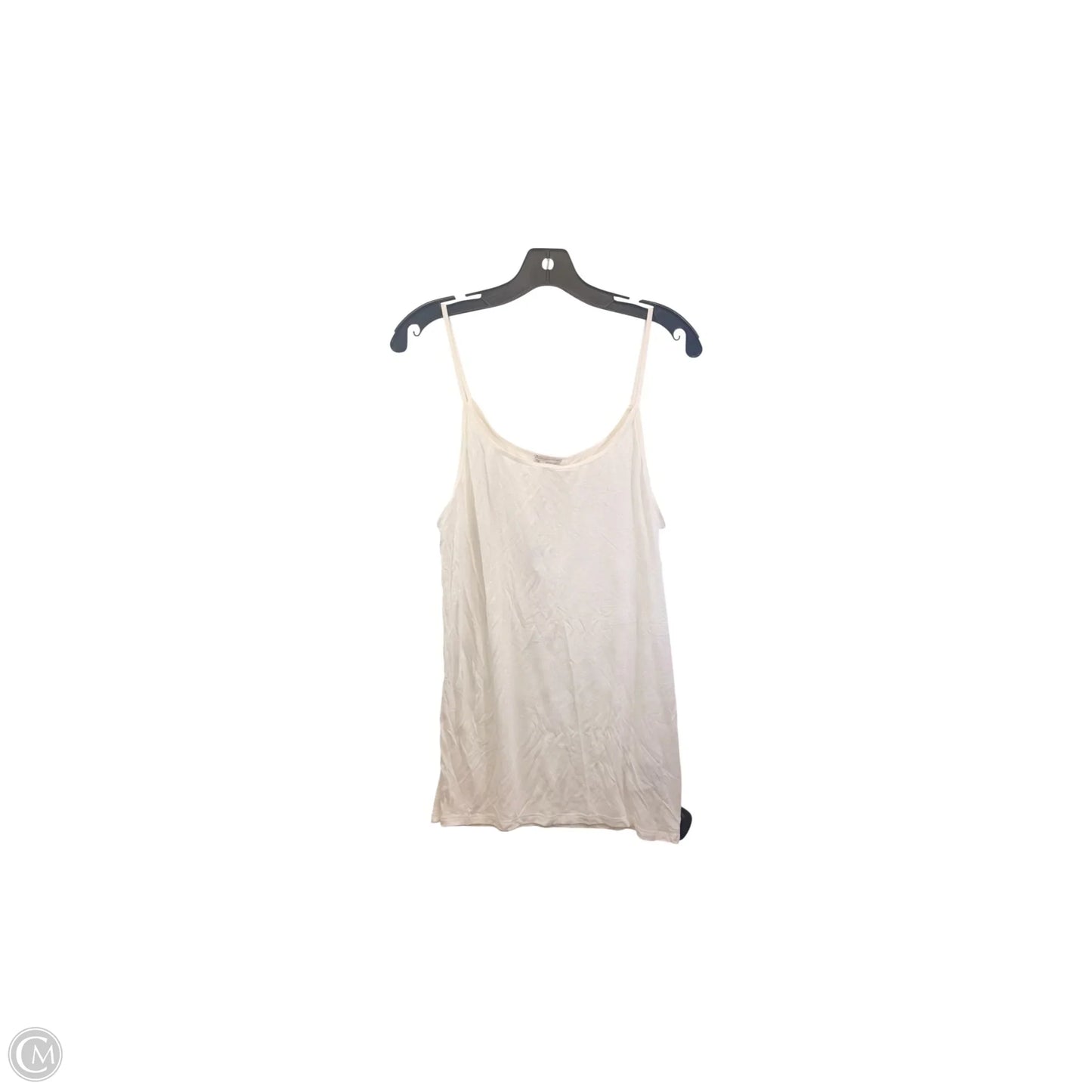 Top Sleeveless By Gap In White, Size: L