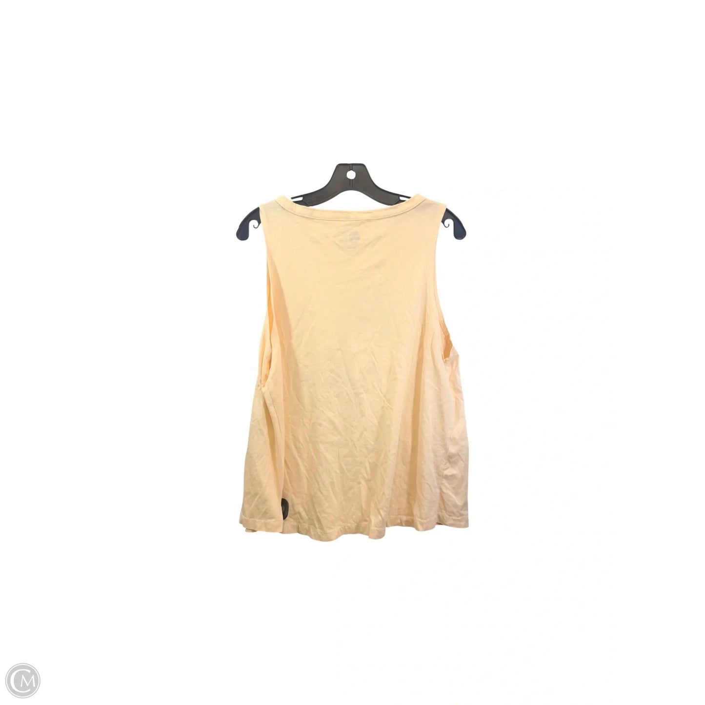 Top Sleeveless By Roxy In Yellow, Size: Xl