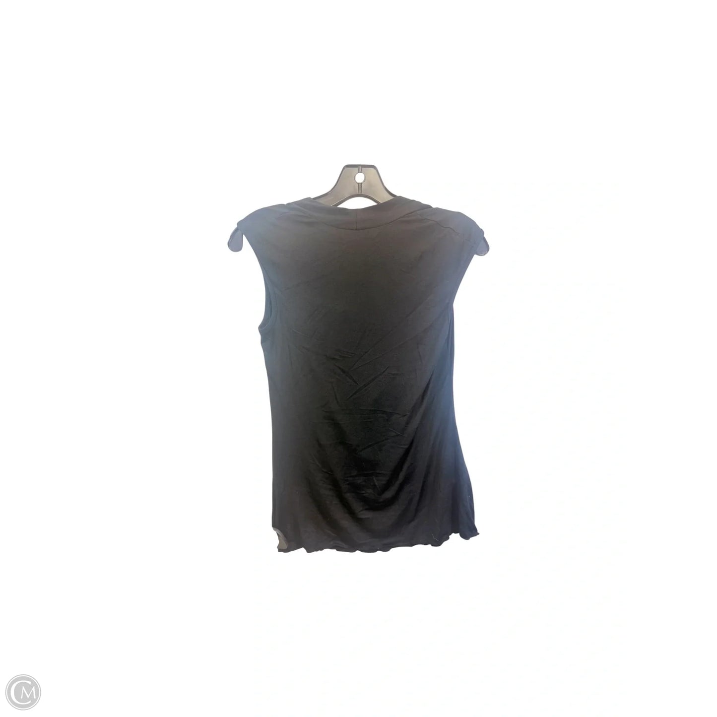 Top Short Sleeve By Banana Republic In Black, Size: S