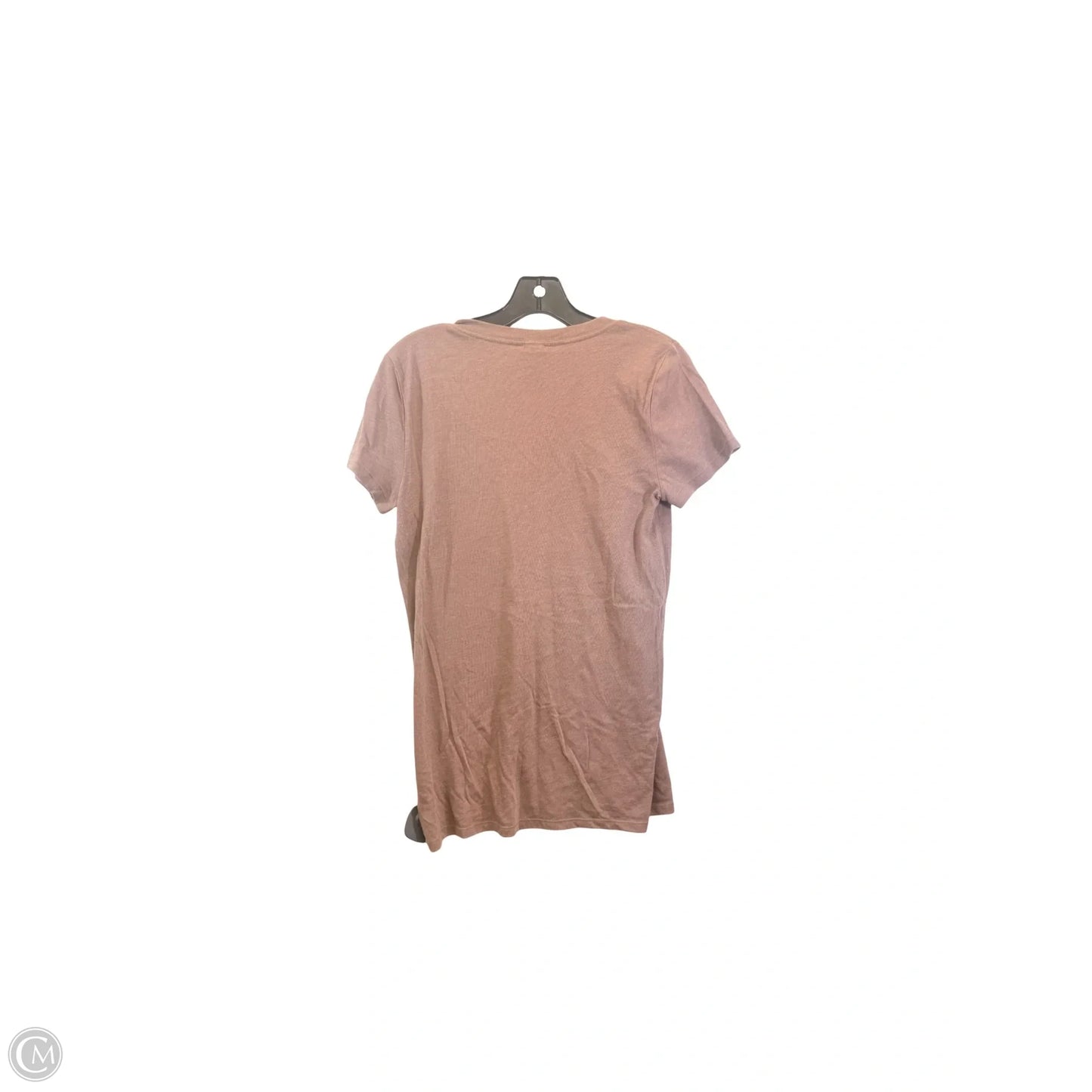 Top Short Sleeve Basic By Victorias Secret In Brown, Size: L